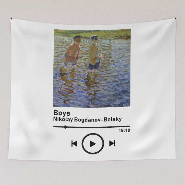 Item preview, Boys by Nikolay Bogdanov-Belsky designed and sold by nabiisalive.