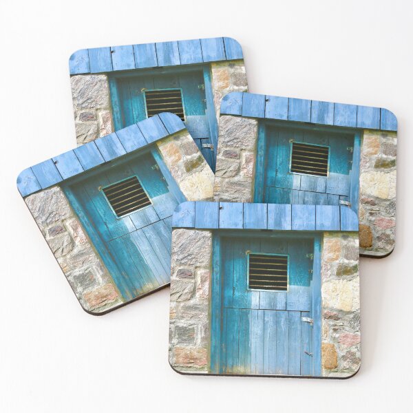 Item preview, Stone Wall Blue Door designed and sold by Orchyd.