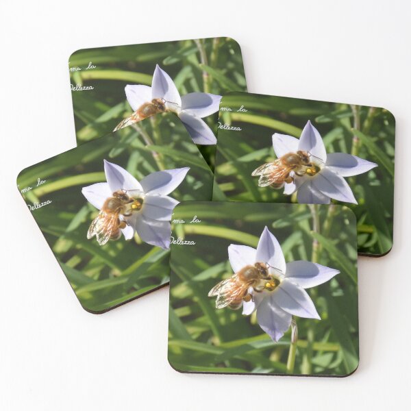 Item preview, bee in flower designed and sold by dinodazz.