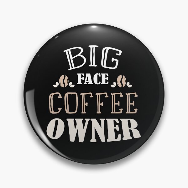 Item preview, Big Face Coffee Owner - Feminist Coffee Gift Idea designed and sold by Run to Creations.