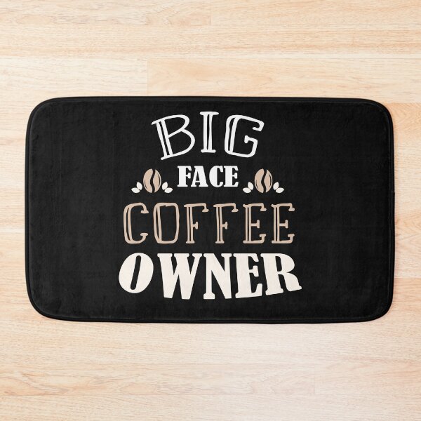 Item preview, Big Face Coffee Owner - Feminist Coffee Gift Idea designed and sold by Run to Creations.