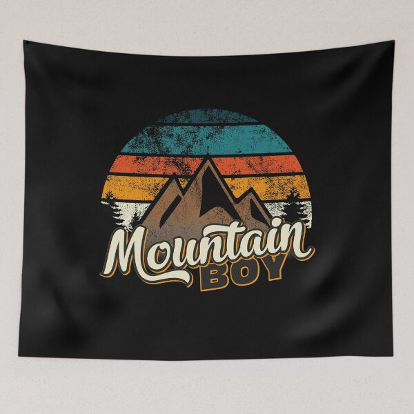 Item preview, Mountain Boy Men Retro Partnerlook designed and sold by teeseeds.