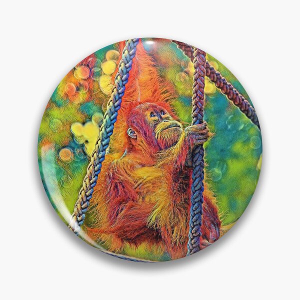 Aperçu de l'œuvre AnimalCouleur OrangUtan 007 créée et vendue par JAMFoto.