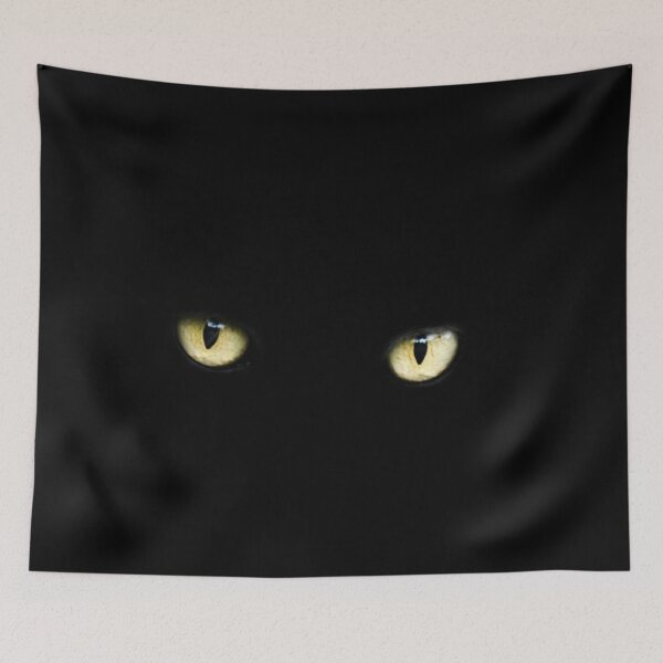 Item preview, Eyes of a black cat  designed and sold by Lisaarts.