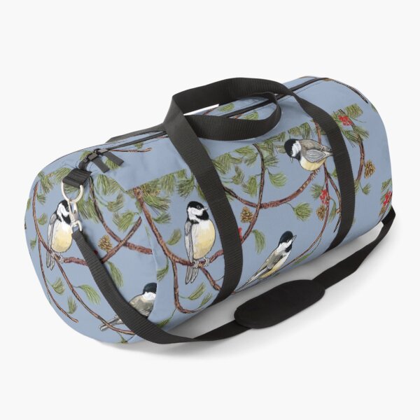 Item preview, Chickadee & Pine Boughs designed and sold by halfmoonharry.