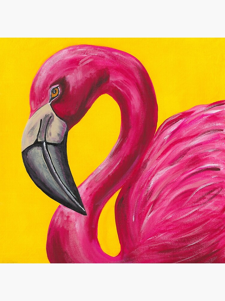 Oppositie Bijna God Kate Munns Artist Pop Art Flamingo" Art Board Print for Sale by Katemunns |  Redbubble