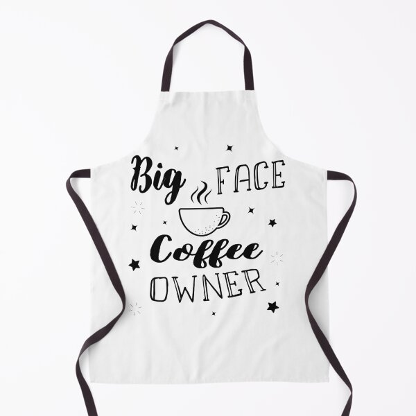 Item preview, Big Face Coffee Owner designed and sold by Run to Creations.