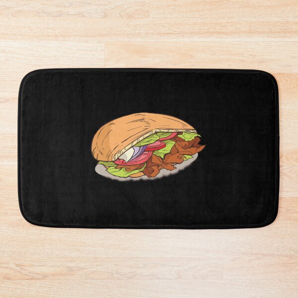 Item preview, doner kebab illustration  designed and sold by pirminio.