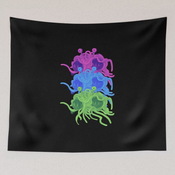 Item preview, Flying Spaghetti Monster - Rainbow Colors designed and sold by sherwinc.