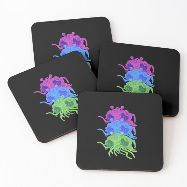 Item preview, Flying Spaghetti Monster - Rainbow Colors designed and sold by sherwinc.