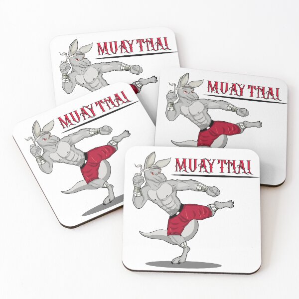 Item preview, muay thai rabbit designed and sold by Tagesapfel.