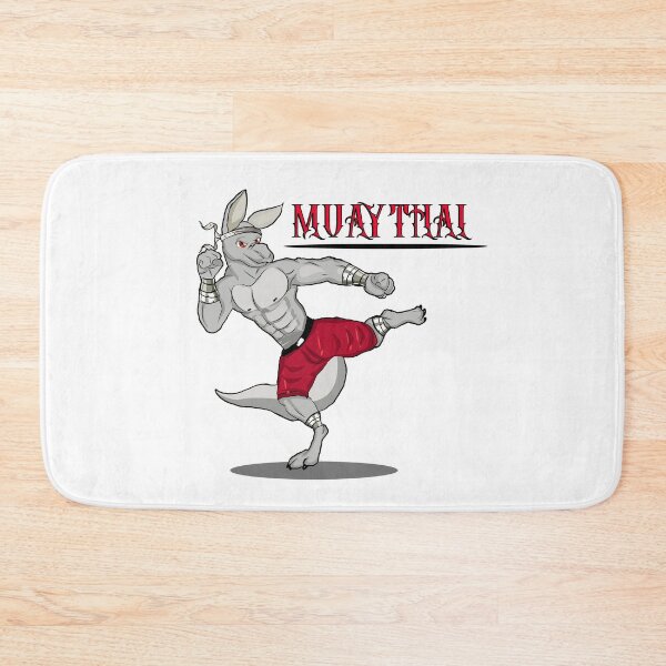 Item preview, muay thai rabbit designed and sold by Tagesapfel.