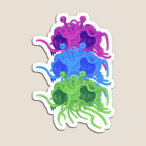 Item preview, Flying Spaghetti Monster - Rainbow Colors designed and sold by sherwinc.