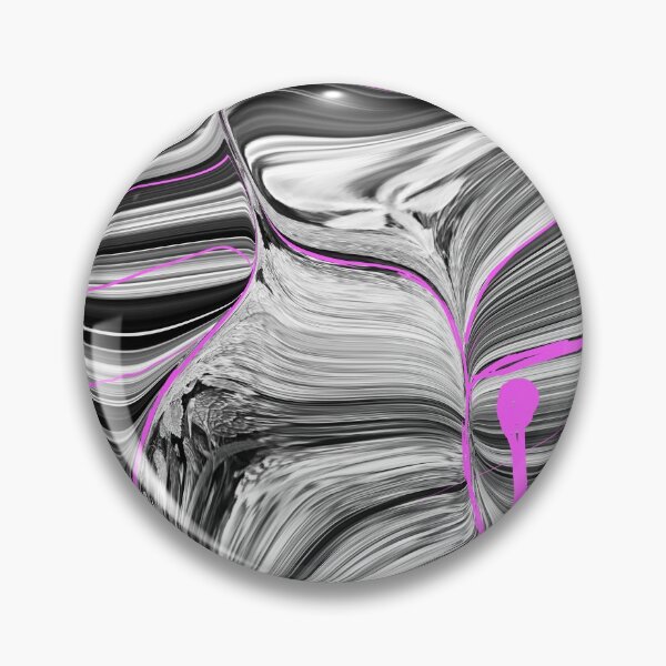 Item preview, Liquid Art - Abstract Art - Leaves - Pink Modern designed and sold by emm-j.