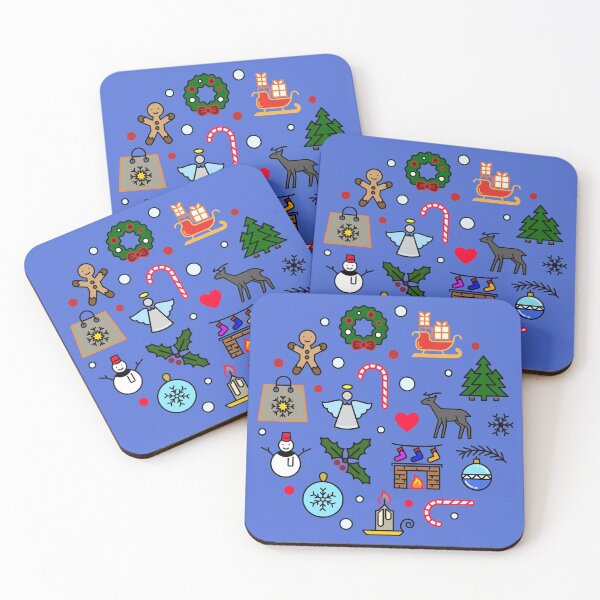 Item preview, Christmas Circle Mini Art Colourful Card and T Shirt Design designed and sold by Now-Thats-Crazy.