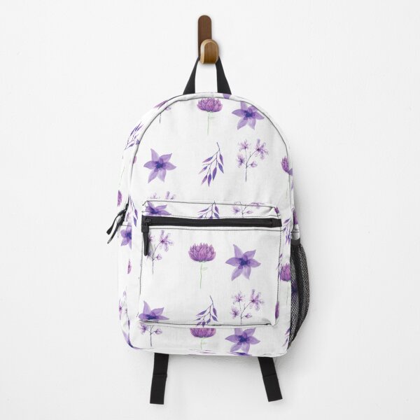 Item preview, Purple Watercolor Elegant Flowers Collection Pack designed and sold by delinscious.