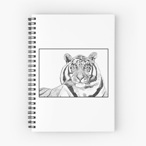 Item preview, Stippling Tiger designed and sold by AngusHillsArt.