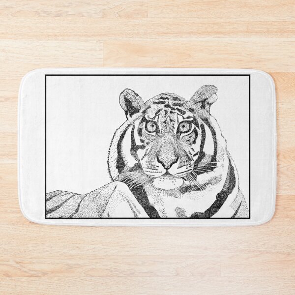 Item preview, Stippling Tiger designed and sold by AngusHillsArt.