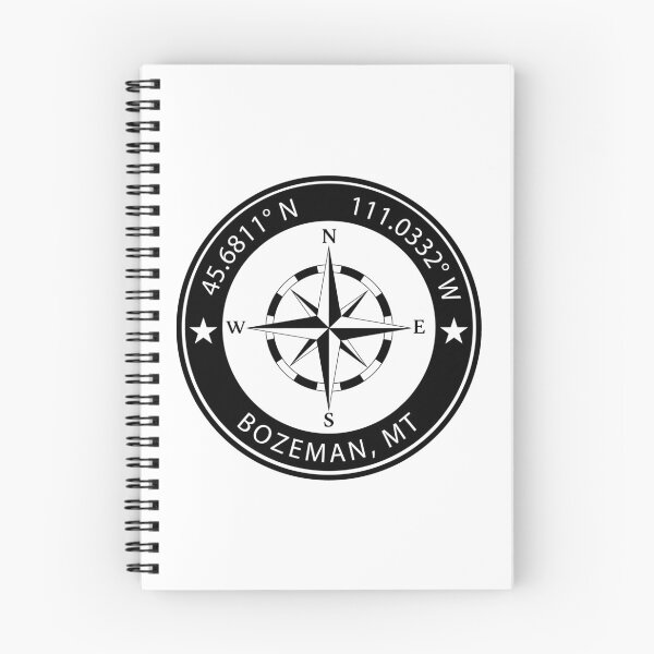 Item preview, Bozeman, Montana Geographical Coordinates designed and sold by TeeOhGraphics.