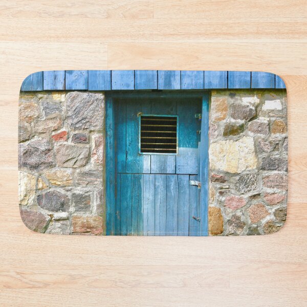 Item preview, Stone Wall Blue Door designed and sold by Orchyd.