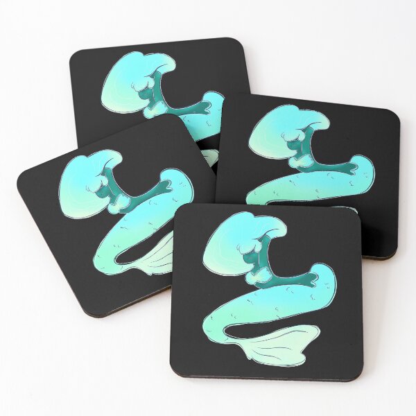 Item preview, Lemonaid the Mermaid on Black designed and sold by EmilyAdeleArt.