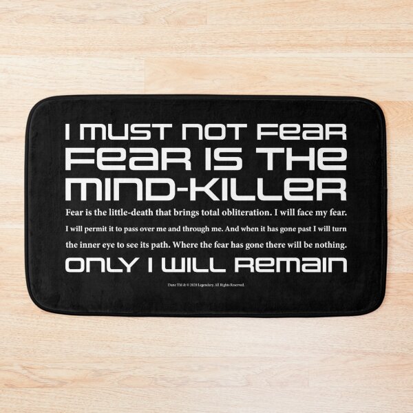 Item preview, Dune Litany against Fear designed and sold by Eenig.