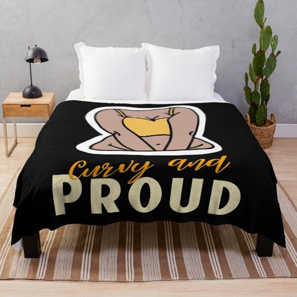 Item preview, Curvy and Proud designed and sold by NoBra-Store.