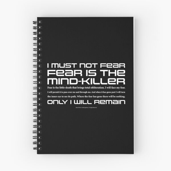 Item preview, Dune Litany against Fear designed and sold by Eenig.