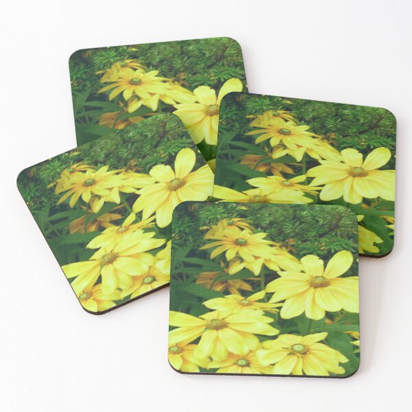 Item preview, Beautiful Yellow Black-Eyed Susan Flowers - Cute Floral designed and sold by Vero De.