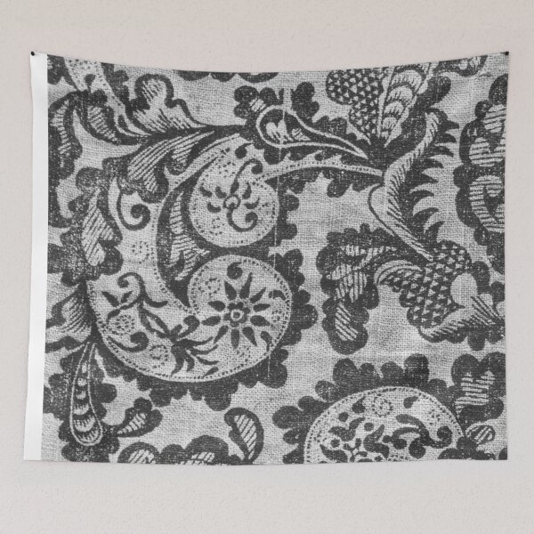 Item preview, Vintage German Printed Linen Textile (ca. 1700) from The Met designed and sold by Douglas E. Welch Design and Photography.