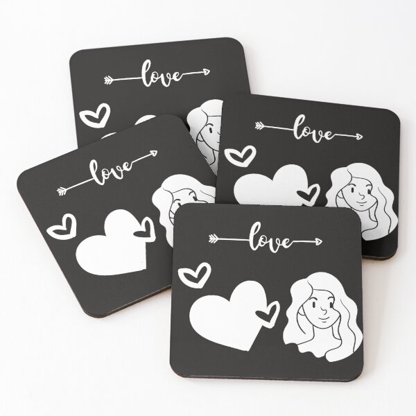 Item preview, girls heart love  designed and sold by RoaaMagic.