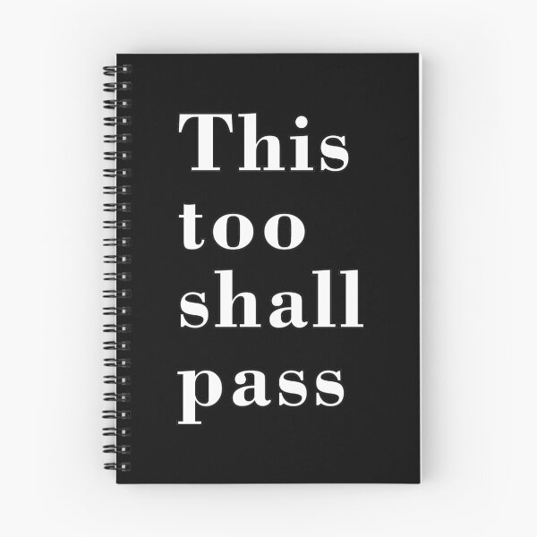 Item preview, This Too Shall Pass designed and sold by CyaKnight.