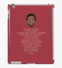 Tom Haverford-isms iPad Case/Skin