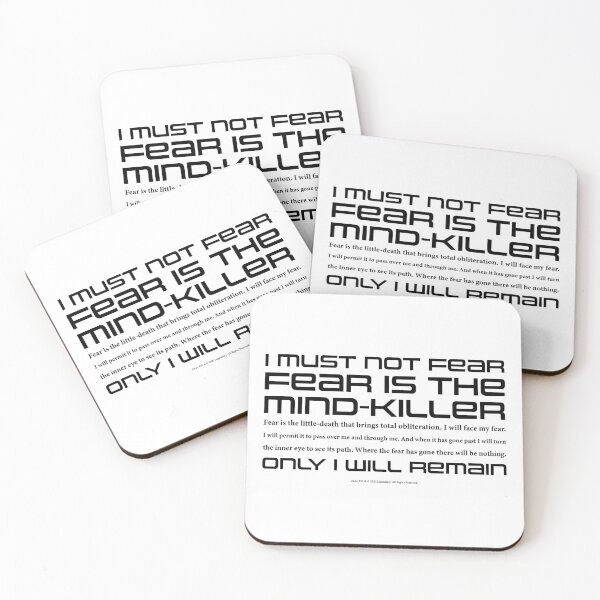 Item preview, Dune Litany against Fear designed and sold by Eenig.