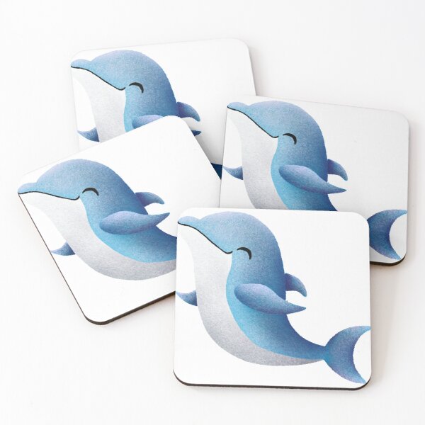Item preview, Illustration dolphin designed and sold by Brushstroke23.