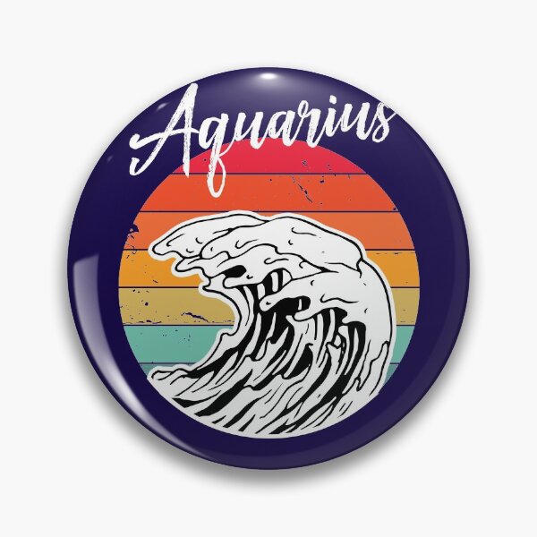 Item preview, Zodiac sign of Aquarius designed and sold by ChatterFox.