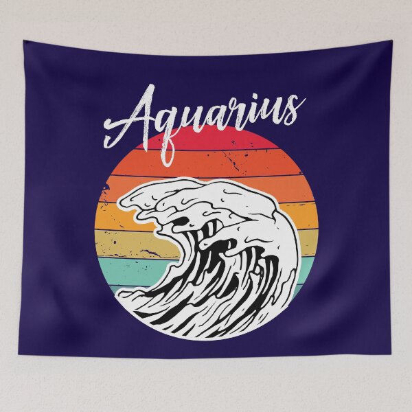 Item preview, Zodiac sign of Aquarius designed and sold by ChatterFox.