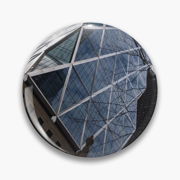 Item preview, Hearst Tower Through the Bare Branches - Midtown Manhattan, New York City, NY, USA designed and sold by Georgia Mizuleva.