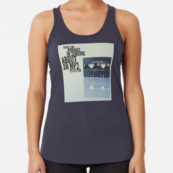 NO ROMANCE IN MP3 COLLECTION2 Racerback Tank Top