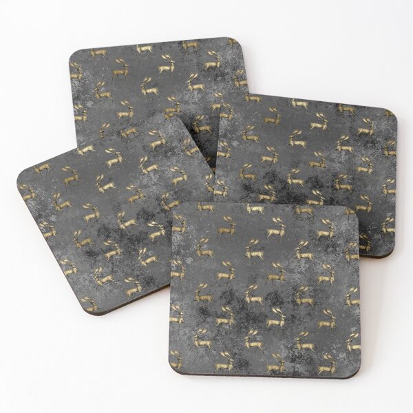 Item preview, Gothic Christmas Deer Pattern designed and sold by Dreamflight.