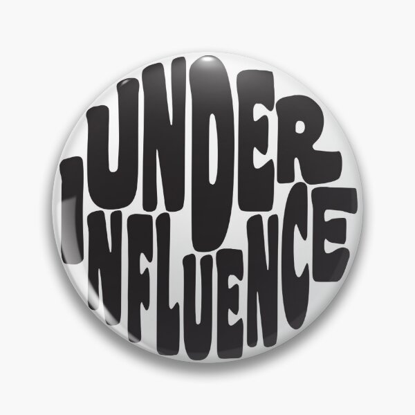 Item preview, Under Influence Logo white designed and sold by underinfluence.
