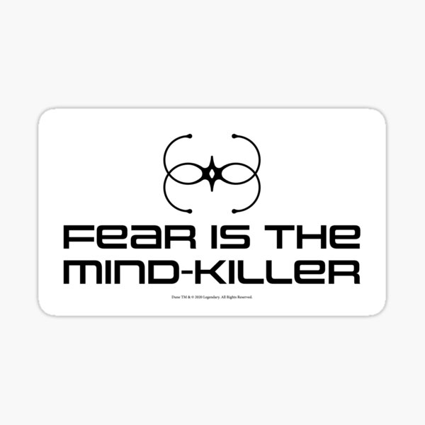 Item preview, Dune Fear is the mind-killer designed and sold by Eenig.