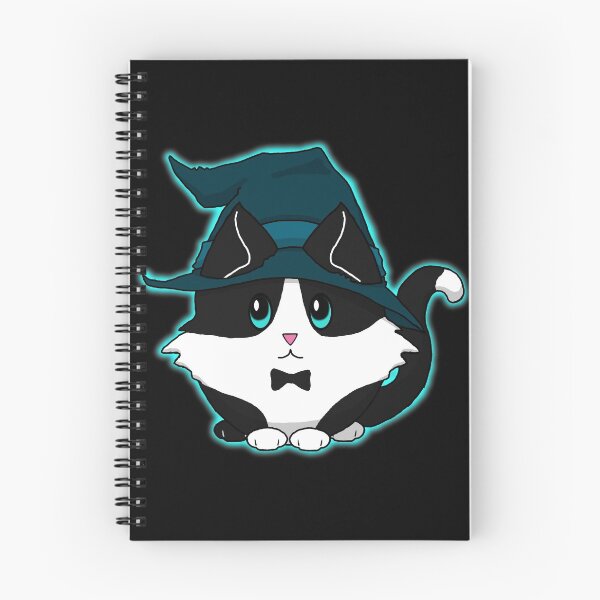 Item preview, Cute n Fluffy - Turquoise Kitty Witch designed and sold by Katrina Montgomery.