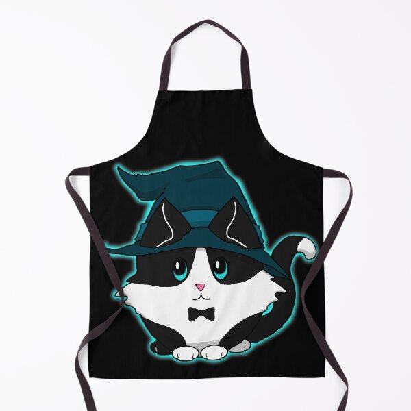 Item preview, Cute n Fluffy - Turquoise Kitty Witch designed and sold by Katrina Montgomery.