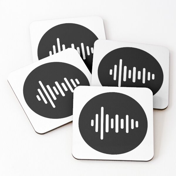 Item preview, Music Waves Volume Circle Simple Design designed and sold by RoJor.