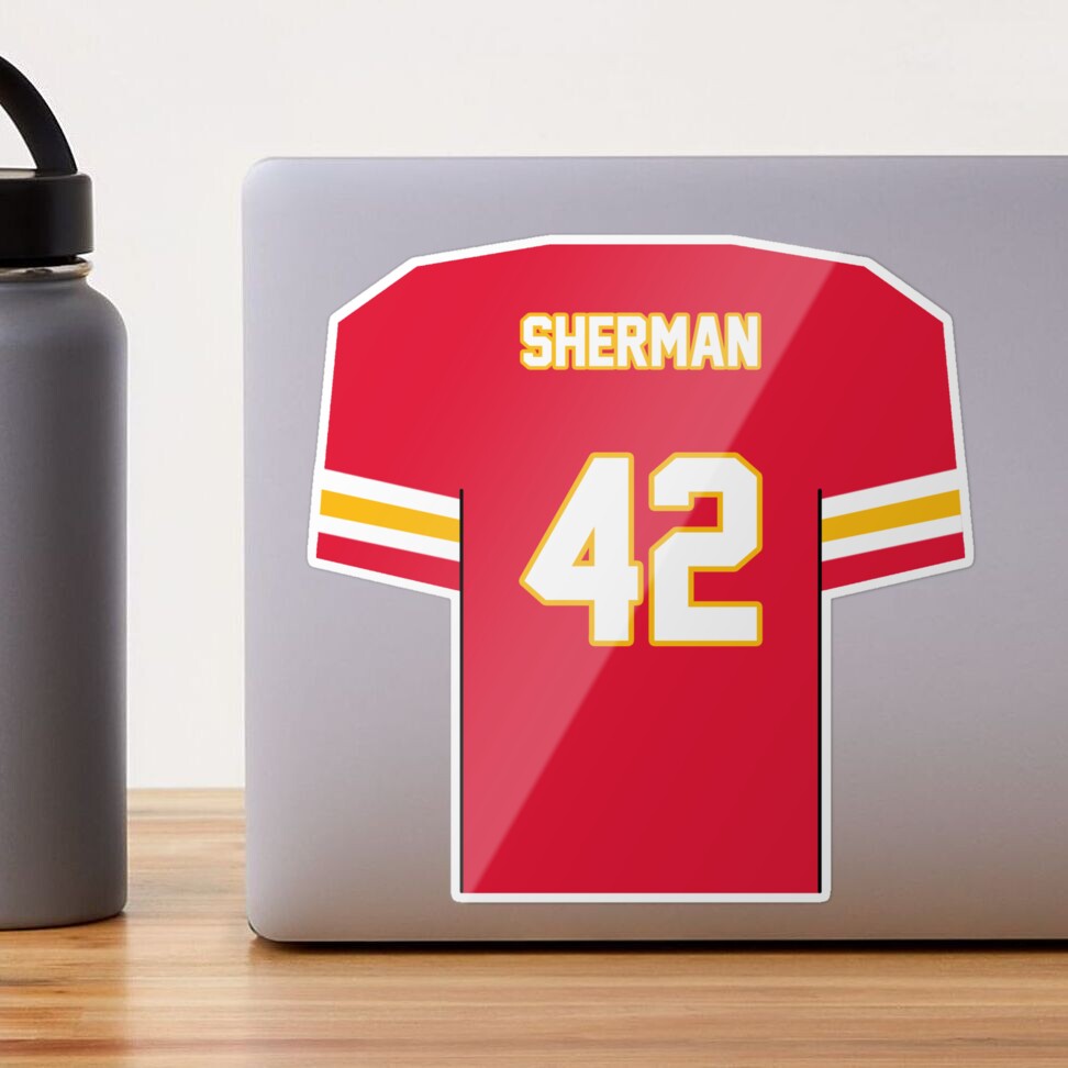 Anthony Sherman - Chiefs Jersey Art Print for Sale by GammaGraphics