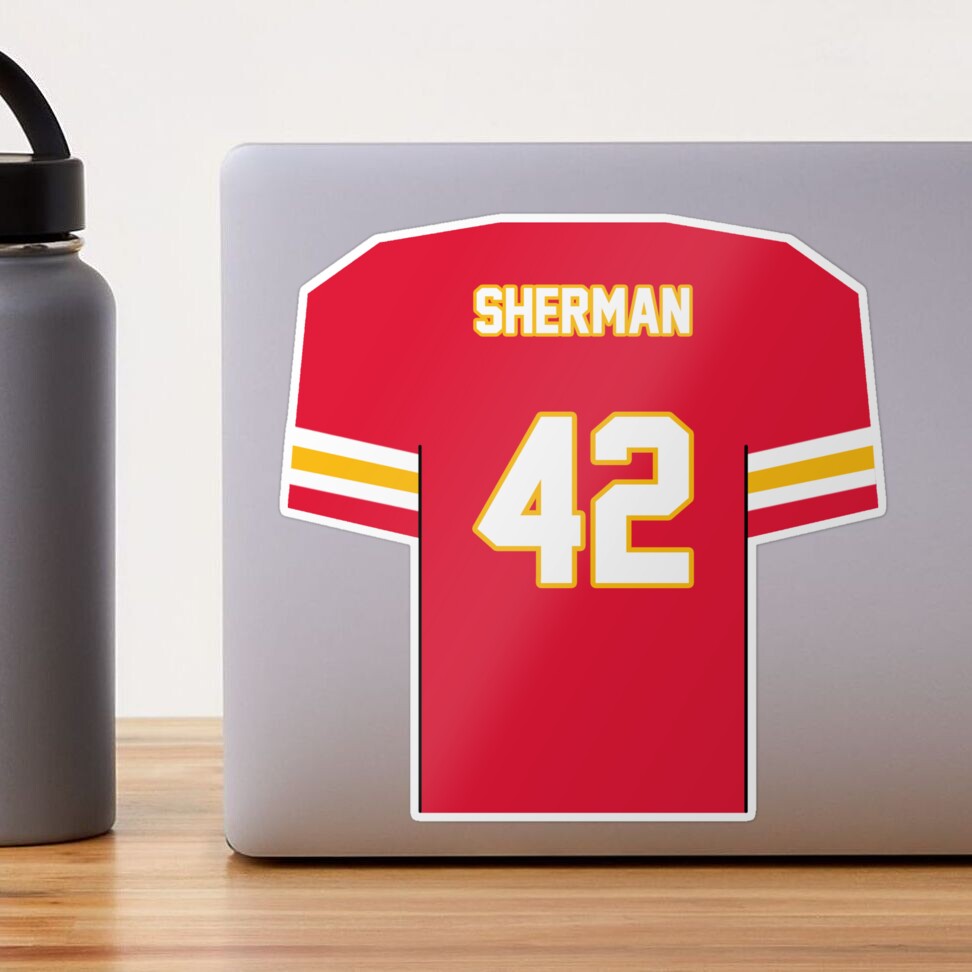 Anthony Sherman - Chiefs Jersey Sticker for Sale by GammaGraphics