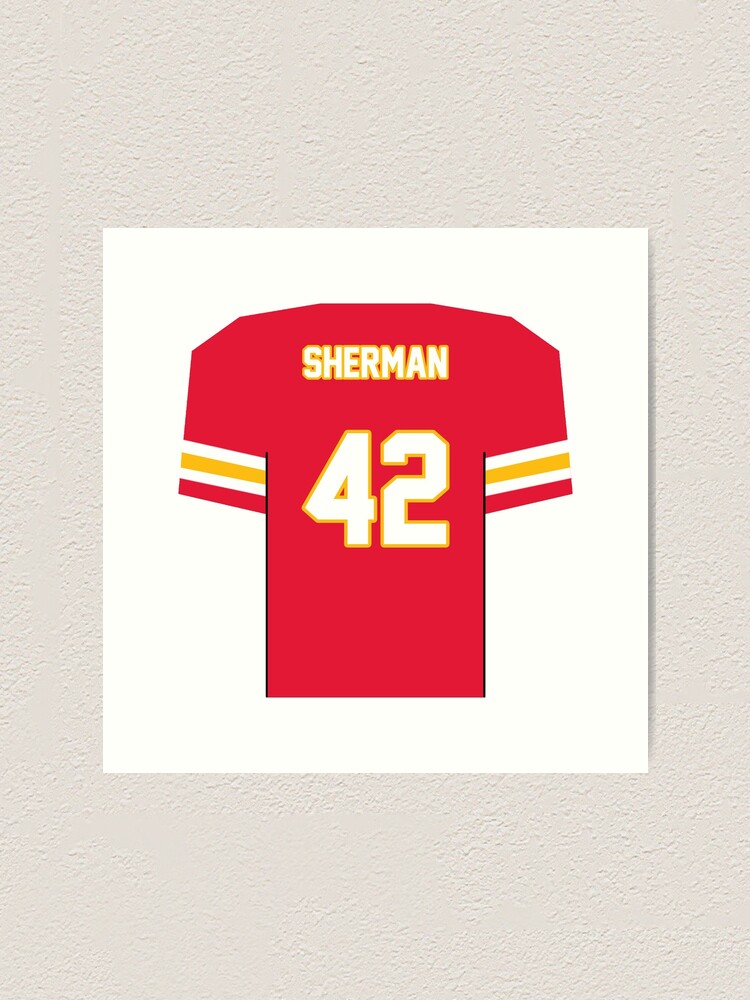 Anthony Sherman - Chiefs Jersey Art Print for Sale by