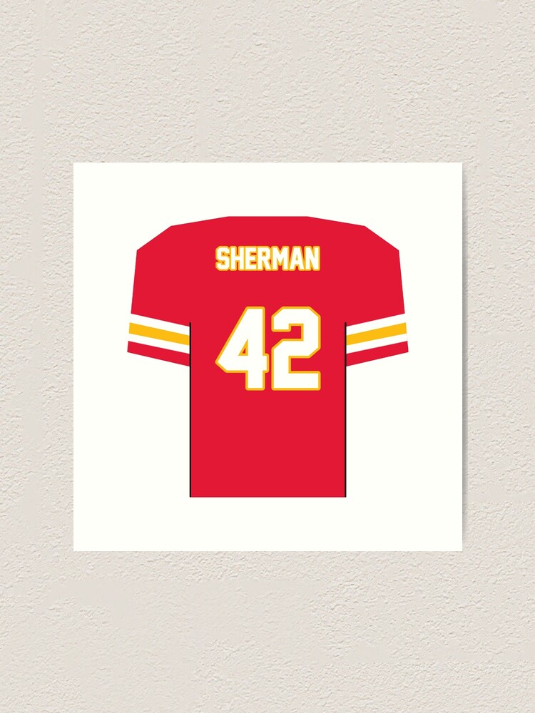 Anthony Sherman - Chiefs Jersey' Art Print for Sale by GammaGraphics