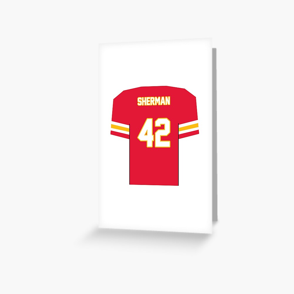 Anthony Sherman - Chiefs Jersey Art Print for Sale by GammaGraphics